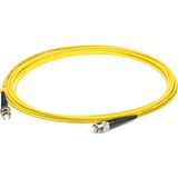 AddOn 36m ST to ST Yellow OS2 Simplex OFNR (Riser-Rated) SMF Fiber Patch Cable