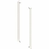 Ortronics MM20 4 Post Adj Rack Rail Kit 7ft 12-24 Tapped Black Set of 2