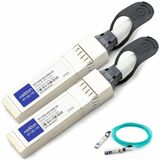 AddOn MSA and TAA Compliant 10GBase-AOC SFP+ to SFP+ Active Optical Cable (850nm, MMF, 100m)