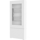 Chief Impact 43" Portrait Floor Standing Kiosk - White