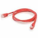 Quiktron Q-Series Patch Cords, Cat6, Booted, Red, 100 Ft