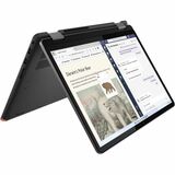 Lenovo 13w Yoga Gen 2 82YR0008US 13.3" Touchscreen Convertible 2 in 1 Notebook - WUXGA - AMD Ryzen 3 7330U - 4 GB - 128 GB SSD - English (US) Keyboard - Thunder Black