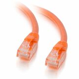 Quiktron Q-Series Patch Cords, CAT5E, Booted, Orange, 15 FT