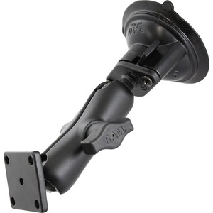 RAM Mounts Twist-Lock Vehicle Mount for Suction Cup, Handheld Device, Mobile Device, GPS - Powder Coated Marine-grade Aluminum
