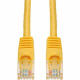 AddOn 16ft Yellow CAT 6 PVC Ethernet Cable Snagless Bubble Boot RJ-45 M/M