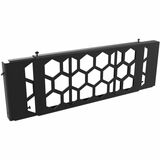 Ortronics MM20 Horizontal 4-Post Front to Rear Rack Cable Manager - Black