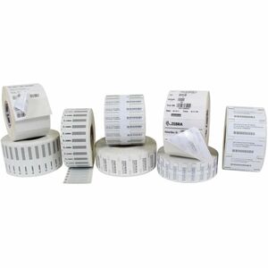 Zebra Multipurpose Label - 4" Width x 2" Length - Permanent Adhesive - Thermal Transfer - Coated, Permanent Adhesive - 500 / Roll - 2 / Box
