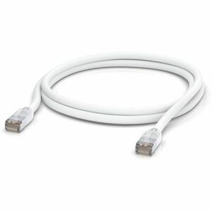 Ubiquiti UniFi Patch Cable Outdoor - 6.56 ft Category 5e Network Cable for Network Device - First End: 1 x Rj-45 Network - Male - Second End: 1 x Rj-45 Network - Male - Patch Cable - Shielding - VW-1 - 24 AWG - White