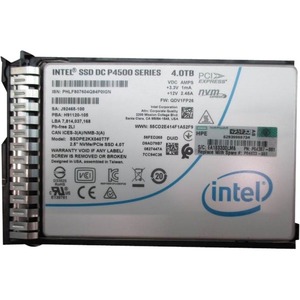 HPE 4 TB Solid State Drive - 2.5" Internal - PCI Express NVMe (PCI Express NVMe x4) - Read Intensive - Server Device Supported
