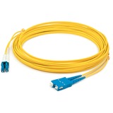 AddOn 83m SC to LC Yellow OS2 Duplex LSZH SMF Fiber Patch Cable
