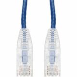 AddOn 10ft Blue CAT 6 Slim PVC Ethernet Cable Snagless Clear-Claw TAA RJ-45 M/M