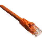 Axiom 50FT CAT6A 650mhz Patch Cable Molded Boot (Orange) - TAA Compliant