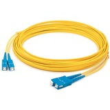 AddOn 93m SC to SC Yellow OS2 Duplex LSZH SMF Fiber Patch Cable