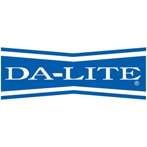 Da-Lite Floor Model C Projection Screen - Pull-up Screen for Rental, Stage and Hospitality - 96in Square Screen