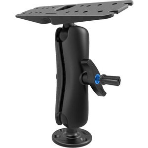 RAM Mounts Pin-Lock Marine Mount for Mounting Bracket, GPS, Radio, Fishfinder - 6 lb Load Capacity - Powder Coated Marine-grade Aluminum