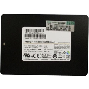 HPE 960 GB Solid State Drive - 2.5" Internal - SATA - Read Intensive - Server, Storage System Device Supported