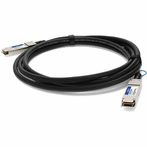 AddOn Intel® 100CQQH3010 & Mellanox® MCP1600-C001 Compatible TAA Compliant 100GBase-CU QSFP28 to QSFP28 Direct Attach Cable (Passive Twinax, 1m)