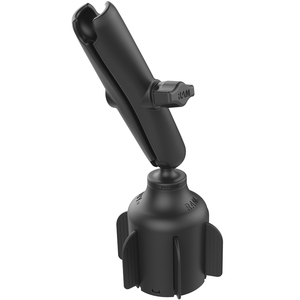 RAM Mounts Stubby Vehicle Mount for Cup Holder - Marine-grade Aluminum
