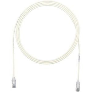 Panduit Cat.6 UTP Patch Network Cable - 13.12 ft Category 6 Network Cable for Network Device - First End: 1 x RJ-45 Network - Male - Second End: 1 x RJ-45 Network - Male - Patch Cable - Gold Plated Contact - 28 AWG - Gray - 1