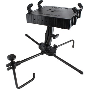 RAM Mounts Seat-Mate Vehicle Mount for Notebook, Tablet, Ultra Mobile PC - 17" Screen Support - Powder Coated Marine-grade Aluminum