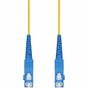 AddOn 60m SC to SC Yellow OS2 Simplex OFNR (Riser-Rated) SMF Fiber Patch Cable